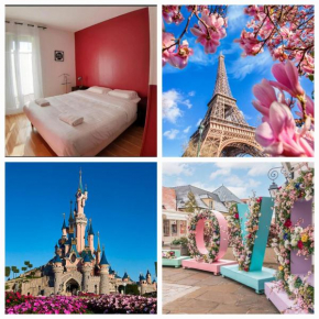 Disney, very nice 2 bedrooms family apartment, wifi, NETFLIX 8 pers